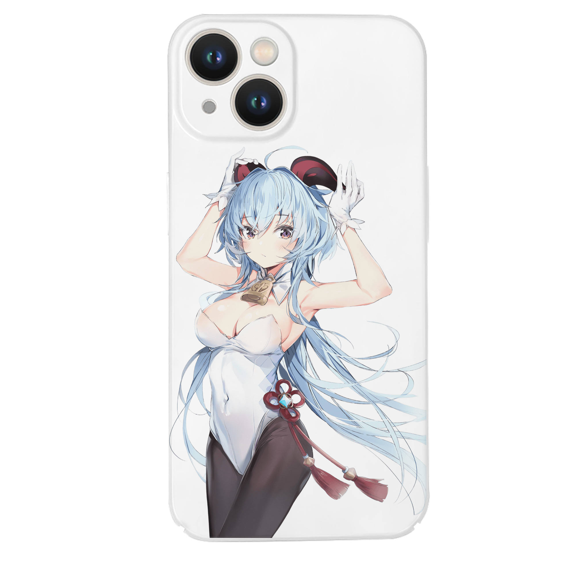 げんし神 甘雨 かんう genshin Ganyu 【iPhone 14シリーズ対応】ハードケース